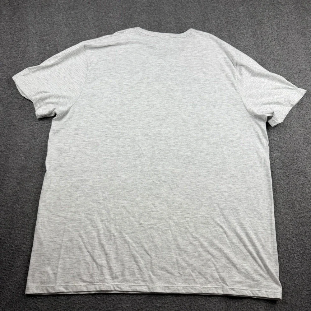 Champion Men's XL Lifes A Trip Graphic T-Shirt Gray Short Sleeve Smiley Face Tee - Picture 2 of 8